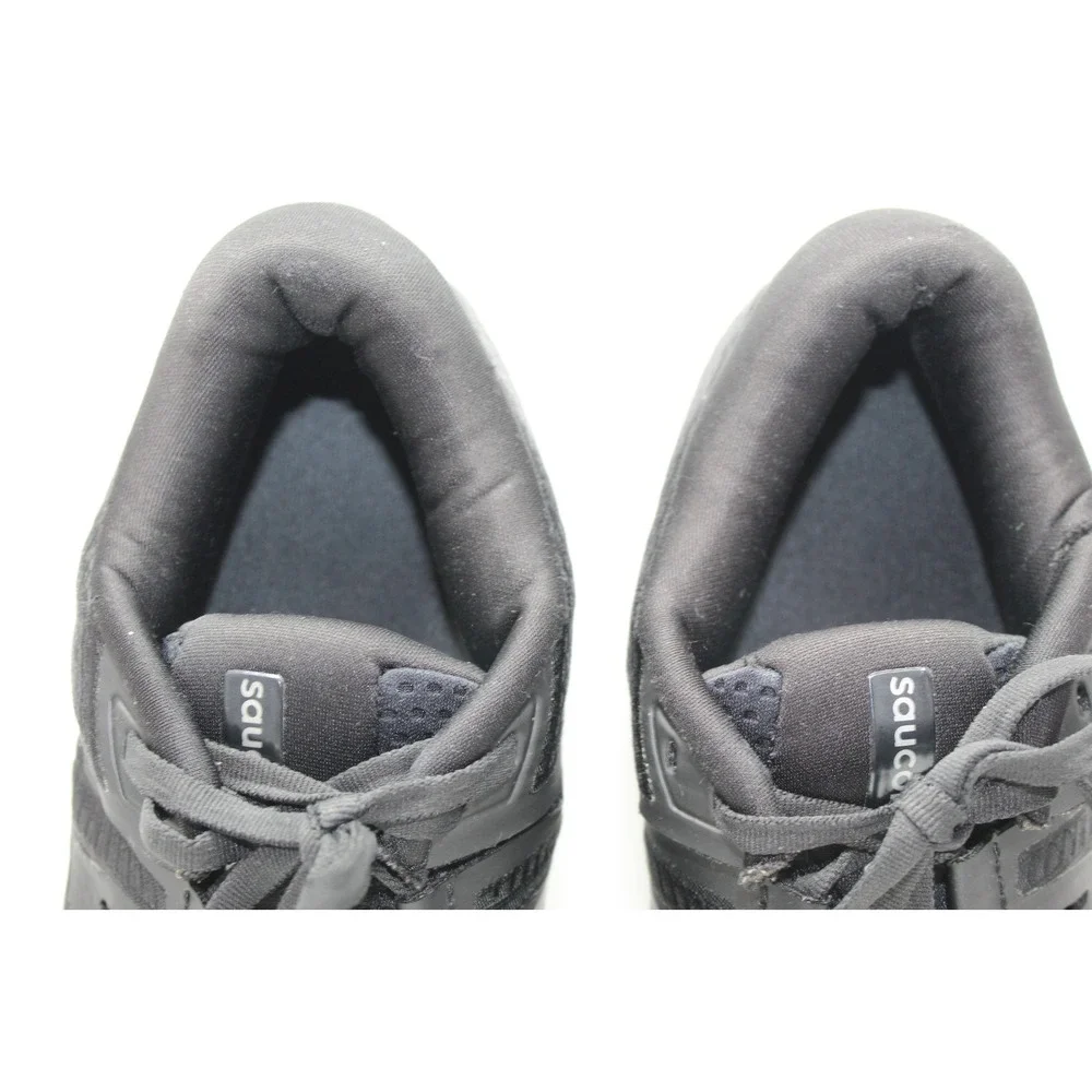 Saucony‎ Ride ISO Mens Running Shoes Black White S20444-2 Size 11.5